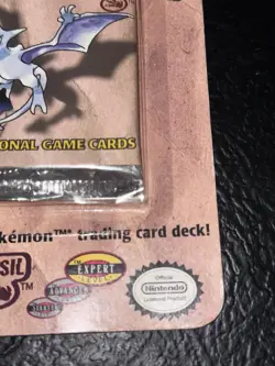 1999 Pokemon Fossil Blister Pack - Factory Sealed (Unopened) WOTC Aerodactyl - Image 4