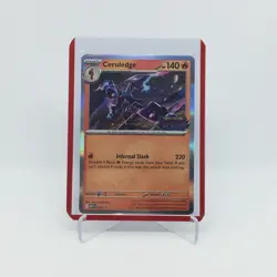 Ceruledge 014/ Stamped Black Star Promo Pokemon TCG Phantasmal Flames - Image 1