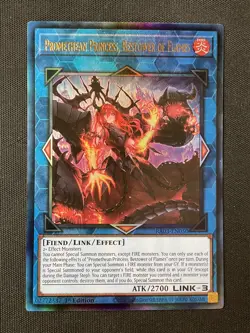Yu-Gi-Oh #RA03-EN050 Promethean Princess, Bestower of Flames 1st Edition PUR NM - Image 1
