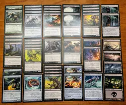 INFECT BLACK * Modern Infect Custom Magic MTG Deck * Wizards of the Coast - Image 1