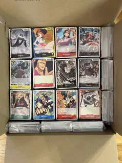 One Piece 4500 Cards Bulk Lot TCG Card Game Mixed Cards ENG Large Flat Rate Box! - Image 1