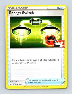 Energy Switch Prize Pack Series Cards Uncommon Non Holo 162/202 Pokemon NM/LP Ca - Image 1