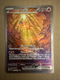 Pokemon TCG Chi-Yu EX Scarlet & Violet Paldea Evolved Holo Card 259/193 - Image 1