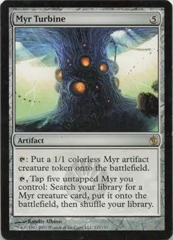 Myr Turbine R Mirrodin Besieged 117 - LP MTG - Image 1