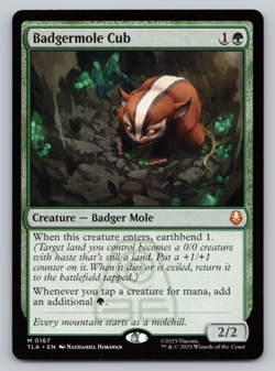 Badgermole Cub - MTG Avatar: The Last Airbender TLA - Image 1