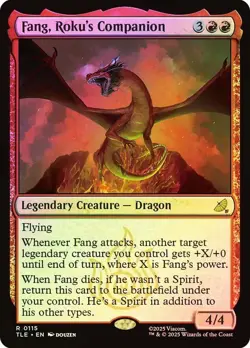 Fang, Roku's Companion Foil Avatar: The Last Airbender NM MTG - Image 1