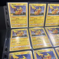 LOT OF 5: (4) 2021 Pokemon 25th Anniversary General Mills Promo #SWSH039 Pikachu - Image 4