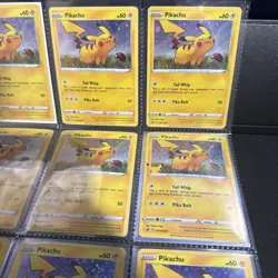 LOT OF 5: (4) 2021 Pokemon 25th Anniversary General Mills Promo #SWSH039 Pikachu - Image 5
