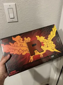 Pokemon TCG Team Rocket Moltres EX UPC - Small Tear* - IN HAND - Image 1