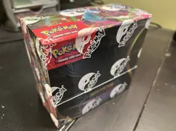 Pokemon TCG: Phantasmal Flames Mega Evolution Factory Sealed Booster Box In Hand - Image 1