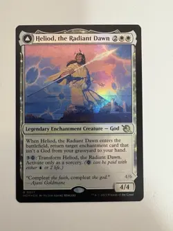 Heliod the Radiant Dawn / Warped Eclipse Foil MTG Magic Card NM Near Mint MOM - Image 1