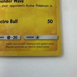 Pikachu SM81 Holo Promo Sun & Moon Black Star Promo Pokemon Card 2017 Light Con - Image 5
