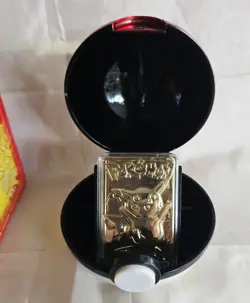 1999 POKEMON BURGER KING LIMITED EDITION PIKACHU 23K GOLD PLATED TRADING CARD - Image 3