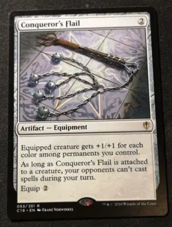 Conqueror's Flail - C16 - MTG - EN - NM - 053/351 - Image 1