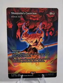 MTG: Shantotto's Coercion - Final Fantasy - Borderless - FCA Magic - R 0034 - Image 1