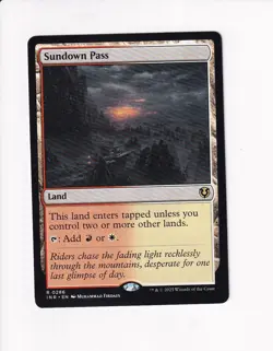 MAGIC THE GATHERING MTG INNISTRAD REMASTERED SUNDOWN PASS - Image 1
