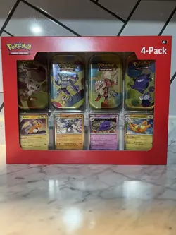 Pokemon Scarlet & Violet 151 (4 Mini Tins + 4 Promo Cards Bundle) SAMS CLUB - Image 1