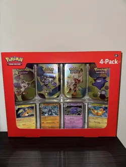 Pokemon Scarlet & Violet 151 Sams Club (4 Mini Tins + 4 Promo Cards Bundle) - Image 1