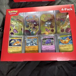 Pokemon 151 (4 Mini Tins + 4 Promo Cards Bundle Pack #2) Pokemon Sams Club - Image 1