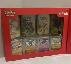Set Of 2 Sam’s Club Pokemon Scarlet And Violet 151 Mini Tin 4 Pack - Image 2