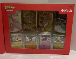 Set Of 2 Sam’s Club Pokemon Scarlet And Violet 151 Mini Tin 4 Pack - Image 3