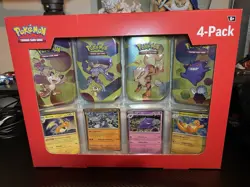 Pokemon TCG 151 Mini Tins 4 Pack With 4 Promos Sams Club Exclusive - Image 1