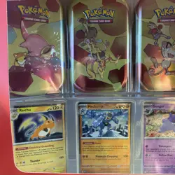 Pokemon 151 (4 Mini Tins + 4 Promo Cards Bundle Pack #2) Pokemon Sams Club - NEW - Image 2