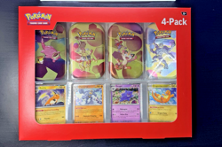 Pokemon Scarlet & Violet 151 (4 Mini Tins + 4 Promo Cards Bundle) SAMS CLUB - Image 1