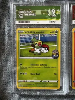 Pokemon on the Ball Set 001-005/005 9 ACE Grade Promo Futsal UK Exclusive 2020 - Image 4