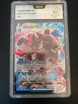 CARTE POKEMON TORTANK VMAX SWSH103 PCA 9,5 FR ULTRA RARE EB PROMO - Image 1