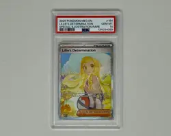 2025 Pokemon Lillie’s Determination SIR #184 PSA 10 GEM MINT Mega Evolution - Image 1
