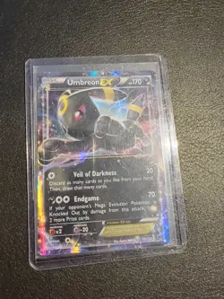 Pokemon TCG Umbreon-EX Fates Collide 55/124 Holo Holo Rare EX Mint! - Image 1