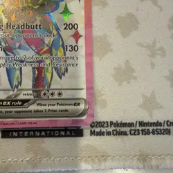 Pokemon TCG Surging Sparks : Hydreigon EX 223/191 Secret Rainbow Rare SIR 2024 - Image 4