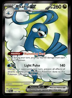 2023 Scarlet & Violet Series - Paradox Rift Altaria ex Ultra Rare #232/182 - Image 1