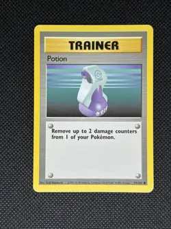 Pokemon TCG POTION 94/102 Base Set WOTC - Image 1