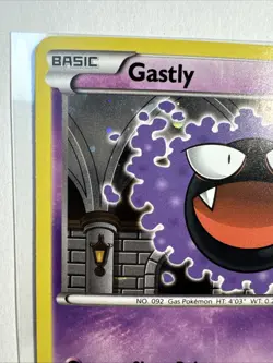 Pokemon TCG XY - Black Star Promo - Gastly #XY132 - Cosmos Promo Holo - Image 2