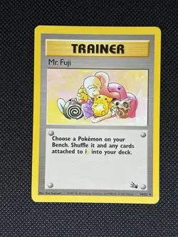 Pokemon TCG MR. FUJI 58/62 Fossil Set WOTC - Image 1