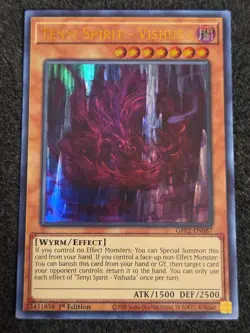 Yugioh GFP2-EN087 Tenyi Spirit Vishuda Ultra Rare NM 1st ED - Image 1