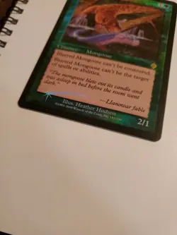 FOIL Blurred Mongoose ~ Invasion Mint CONDITION [ Magic MTG ] - Image 2