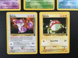 5x Old Pokemon WOTC Team Rocket Card Bundle - 1999 Vintage Cards - Image 4