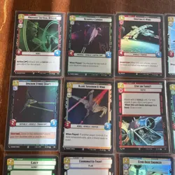 star wars unlimited Card Lot Of 19 Rares And Foils - Image 2
