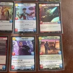 star wars unlimited Card Lot Of 19 Rares And Foils - Image 4