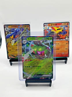 ✨ Pokemon Card Lot - Cynthia’s Roserade AR (Korean), Garchomp EX, Bombirdier AR - Image 5