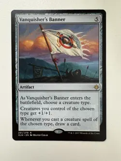 Vanquisher’s Banner MTG Magic the Gathering Card NM Near Mint XLN - Image 1