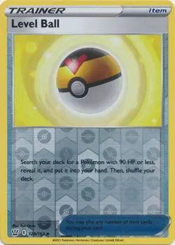 Level Ball 129/163 Reverse Holo | Battle Styles | Pokemon Card - Image 1