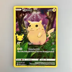 Pikachu 005/025 Pokemon TCG Card Holo 25th Anniversary Celebrations - Image 1