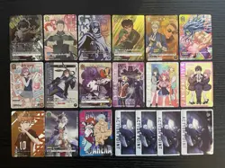 Union Arena Foil Lot Jump Promo Set of 19 Cards - Image 1