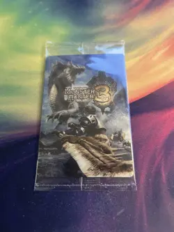 Monster Hunter 20th Anniversary Monster Hunter Tri Japanese Wafer Card - Image 1