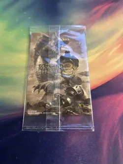 Monster Hunter 20th Anniversary Monster Hunter Tri Japanese Wafer Card - Image 2