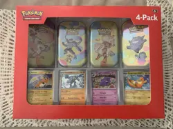 Sam’s Club 151 (4 Mini Tins + 4 Promo cards Bundle) - Scarlet & Violet 151 - Image 1